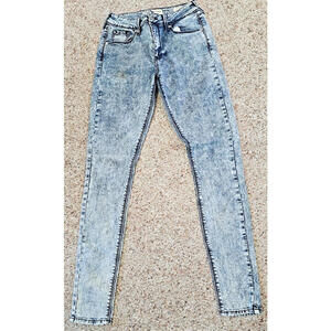 Bullhead Denim Co High Rise Jeggings Women’s Size 3 Blue Stretch Streetwear